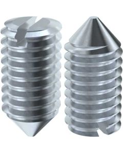 Гвинт установочний DIN553 М8х12 оц.