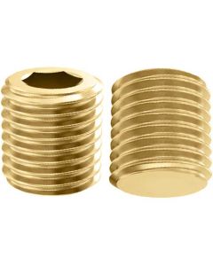 Пробка DIN906 М8х1 латунь