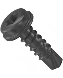 Саморіз DIN7504T М4.2х19 оц чорн. TX