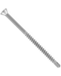 Шуруп напівпотай з буром (Аrt.9041) М4.8х50 А2