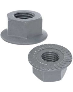 Гайка DIN6923 М8х2.5 кл.8 geomet з насічками