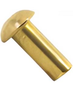 Заклепка DIN660 М4х8 латунь