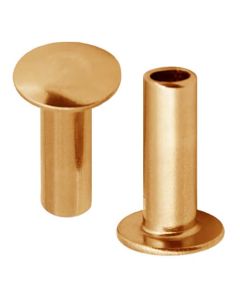 Заклепка DIN6791 М2.5х4 мідь