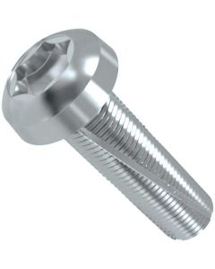 Гвинт DIN7516А М3х8 оц. TORX з насіч.+ шліц