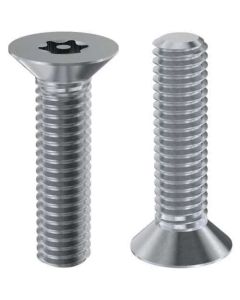 Гвинт антивандальний DIN7991+TORX+PIN М3х16 А2