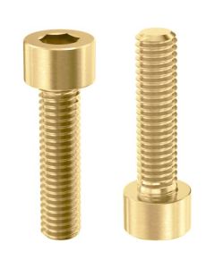 Гвинт DIN912 М5х20 латунь