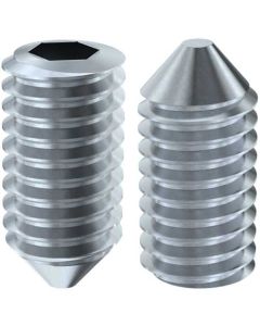 Гвинт установочний DIN914 М4х18 оц.