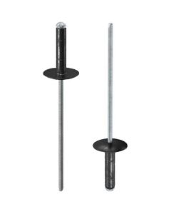 Заклепка відривна Аl/St DIN7337 М4.8х26х16 multigrip чорна