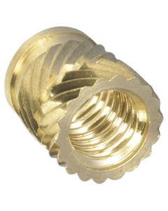 Вставка різьбова М2.5х4х3.5мм латунь