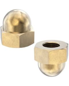 Гайка ковпачкова DIN1587 М5 латунь