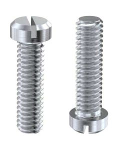 Гвинт DIN920 М3х8 нікель з вводом