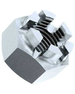 Гайка корончата DIN935 М27 кл.10 оц. EU