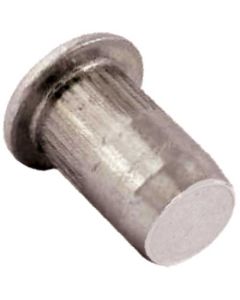 Клеп. гайка А4 М6C (0.5-3.0) рифл.бурт закрита