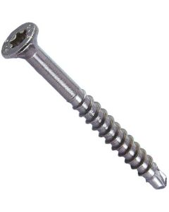 Шуруп потай з буром (Аrt.9040) М4.5х50 оц. жовт. TORX