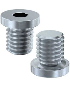 Пробка DIN908 1/2&quot; оц. EPDМ