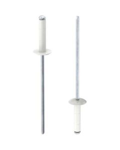 Заклепка відривна Аl/St DIN7337 М4х12 multig.потай біла