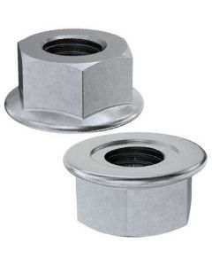 Гайка DIN6923 3/8&quot;-16UNC А2 з насічками