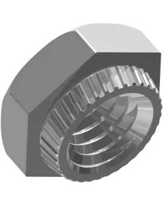 Гайка запресовочна WS9310/Аrt.9064 М6 оц.жовт.