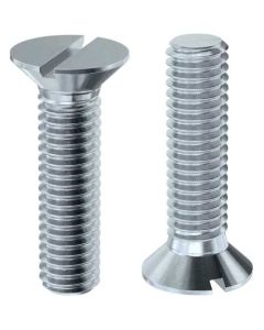 Гвинт DIN963 М6х14 оц.