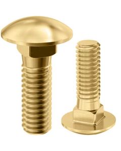 Болт DIN603 М6х70 латунь