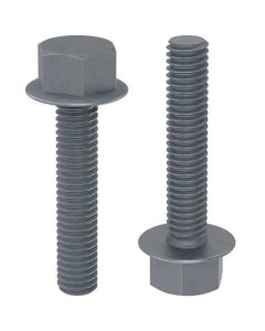 Болт DIN6921 М6х16 кл.8.8 geomet з насічками s-lock