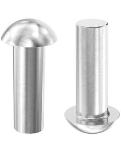 Заклепка DIN660 М3х12 алюм.