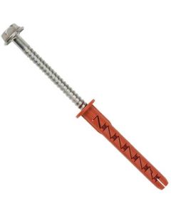 Дюбель шуруп 6-гран. гол. М10х80 А4 TORX + пресшайба