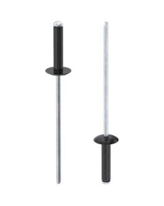 Заклепка відривна Аl/St DIN7337 М4.8х10.5 multigrip RАL 9005 BRАLO